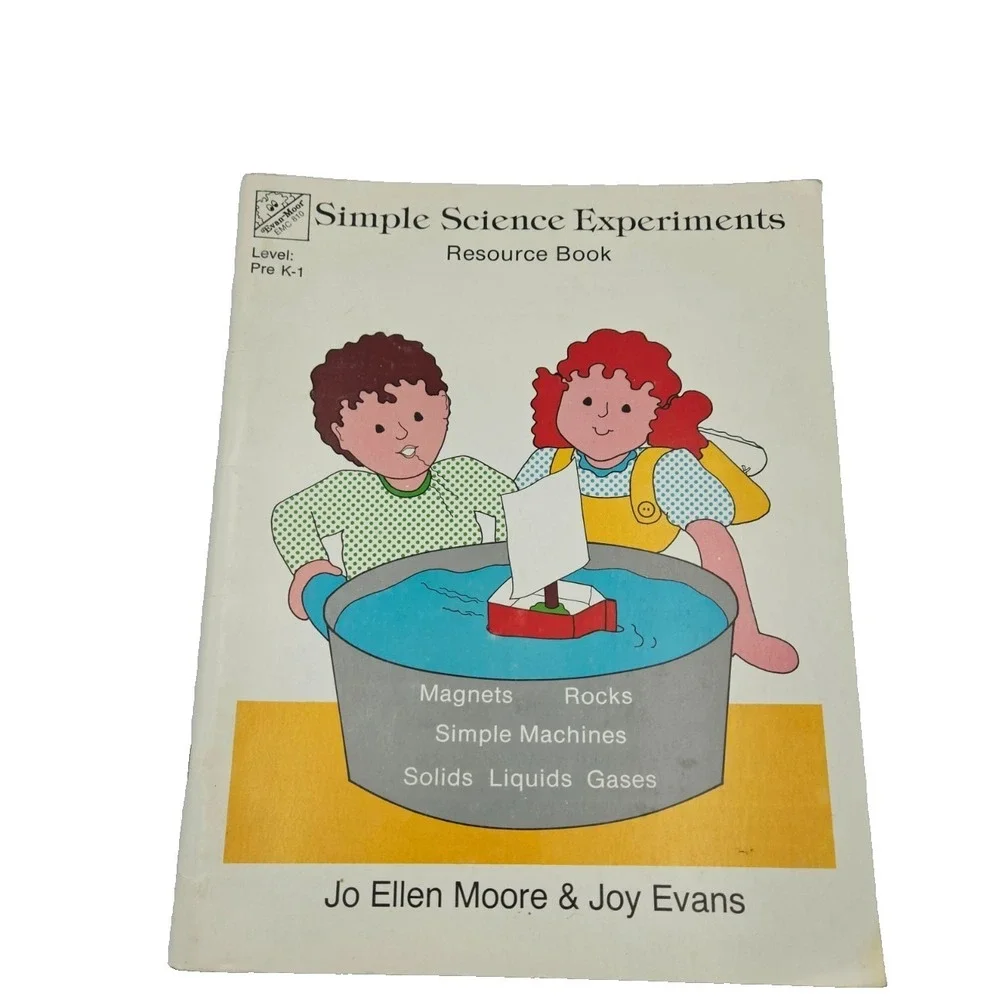 Simple Science Experiments Workbook‎ Kids Homeschool Learning Pre K Grade